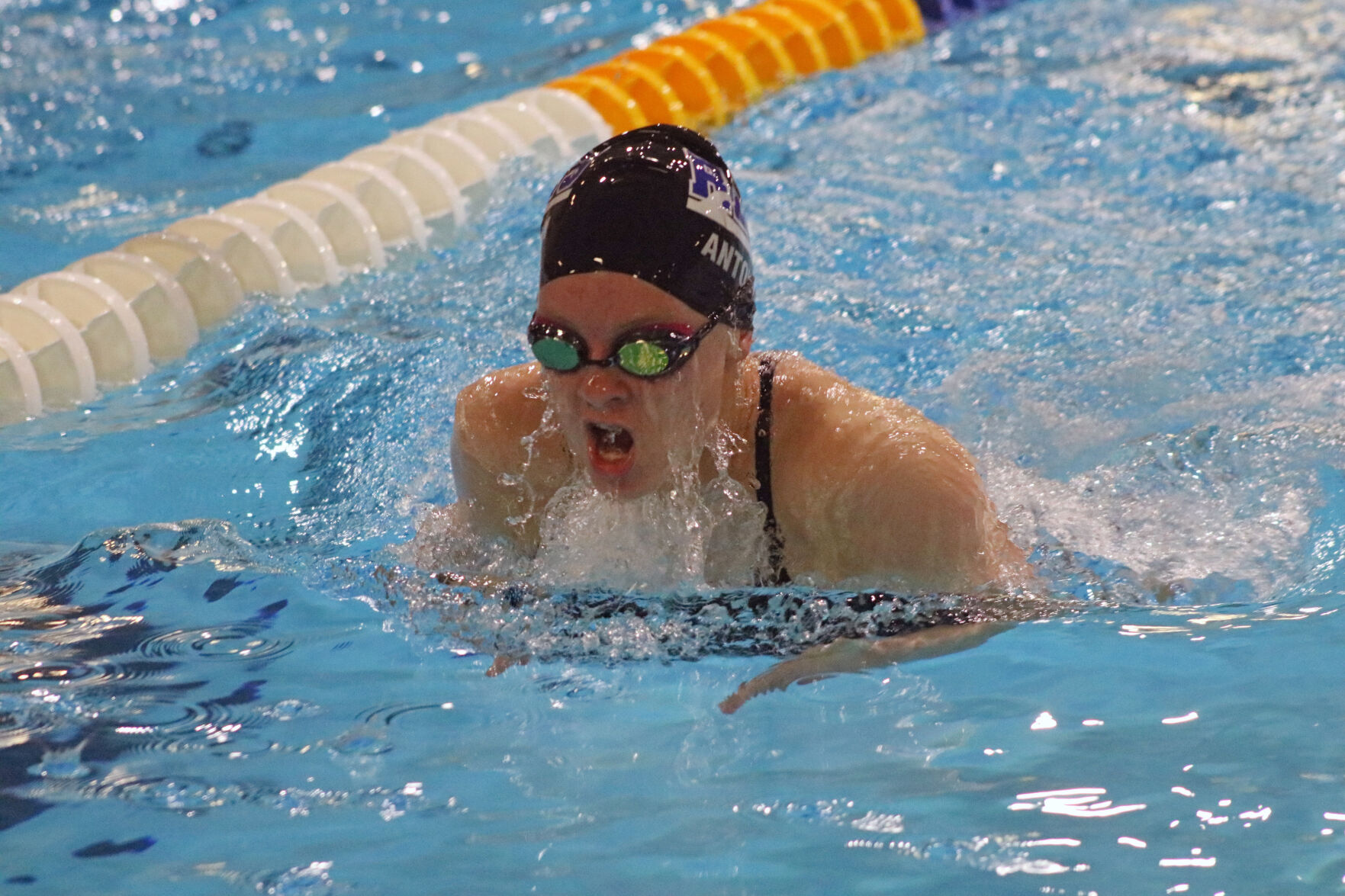 Rice Lake girls swimming vs. Ladysmith 10-29-20